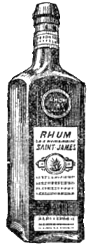 Rhum Saint-James vendu par Grangier